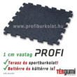 Kép 1/2 - Profi puzzle gumilap - 1 cm vastag fekete