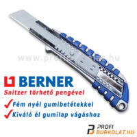 Gumilap vágáshoz ajánlott kiváló minőségű Berner snitzer kés