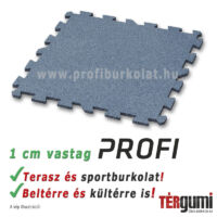 Profi puzzle gumilap - 1 cm vastag szürke