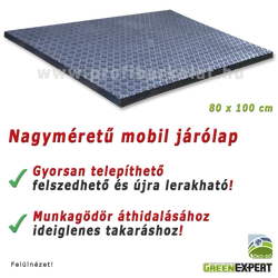 Nagy méretű mobil járólap munkagödör, csatorna áthidalására Nagy méretű mobil járólap munkagödör, csatorna áthidalására