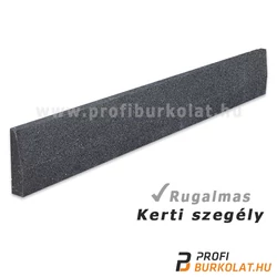Gumi kerti szegély, újrahasznosított gumiőrleményből.