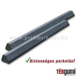 Parkolási gumi ütközésvédő uratokkal csavaros rögzítéshez