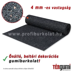 Dekorációs gumitekercs, kis igénybevételnek kitett vízszintes felületekre és függőleges felületen ütéscsillapításra. Dekorációs gumitekercs, kis igénybevételnek kitett vízszintes felületekre és függőleges felületen ütéscsillapításra.