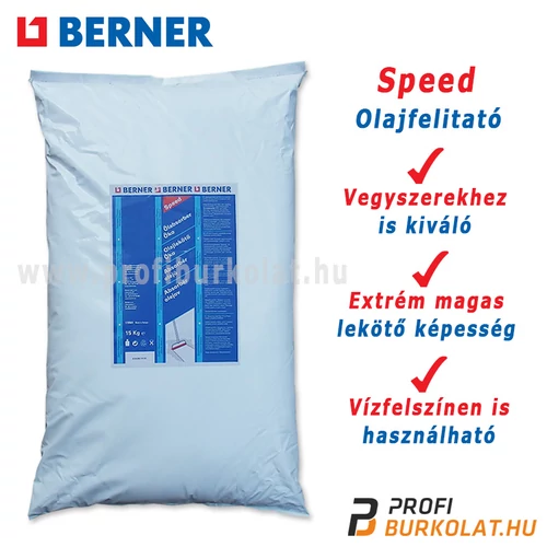 Berner Speed extra megkötőképességű olajfelitató.